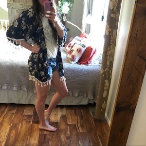 boho kimonos for swimsuit coverup or summer wear.